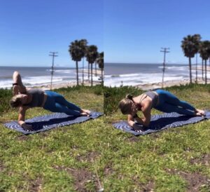 side plank thoracic rotation - thoracic mobility - lateral core work -
